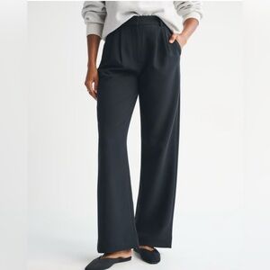 Curve Love A&F Sloane Tailored Wide Leg Pant